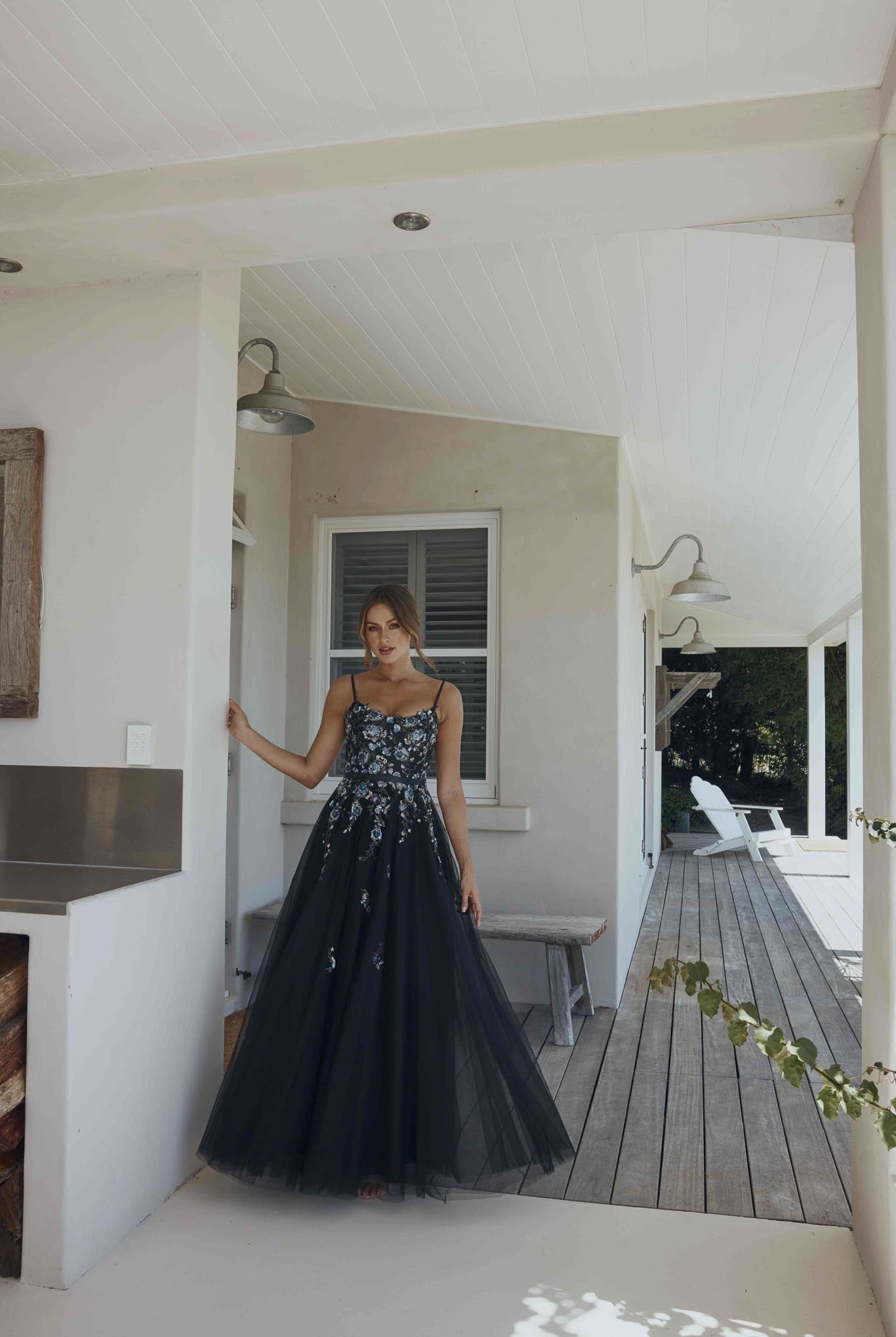 Flora Multicoloured Sequin Formal Dress – PO2315 by Tania Olsen Designs