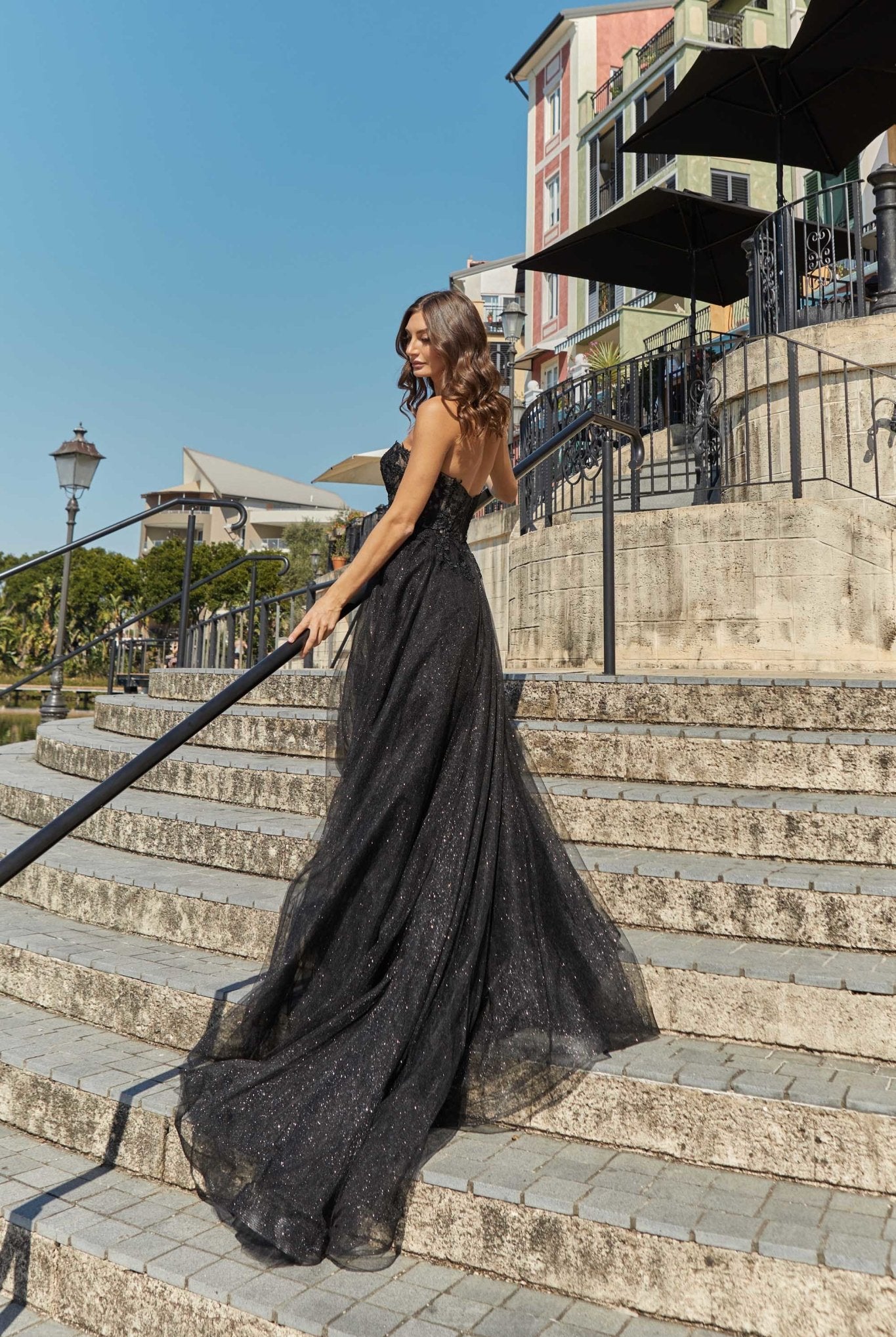 Hadley Lace Corset Formal Dress – PO926
