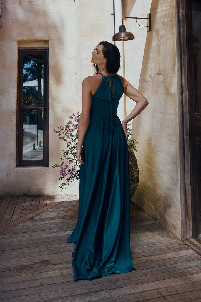 Heidi Crystal Beaded Bridesmaid Dress – TO2321 Emerald by Tania Olsen Designs