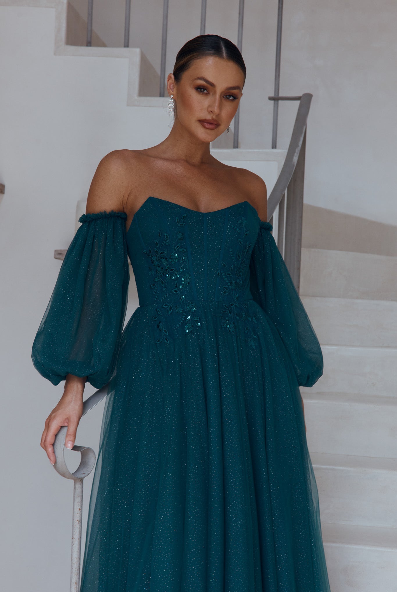 Lily Sweetheart Lace Corset Formal Dress – PO2305 by Tania Olsen Designs