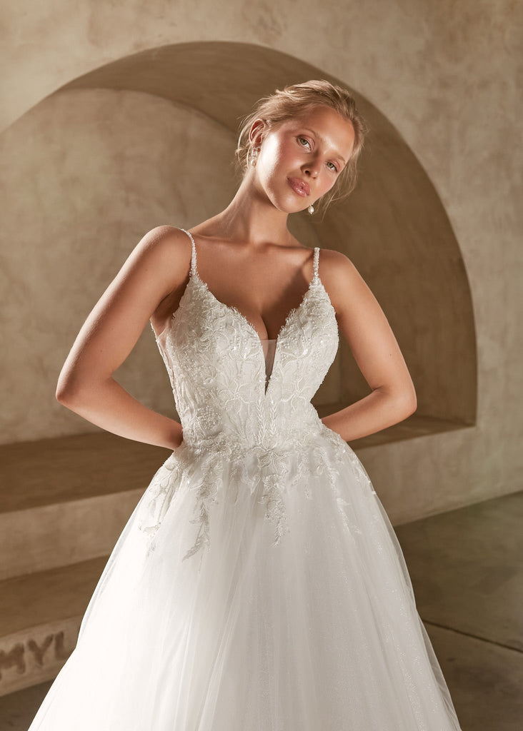 Aura Wedding Dress by Maya Bella