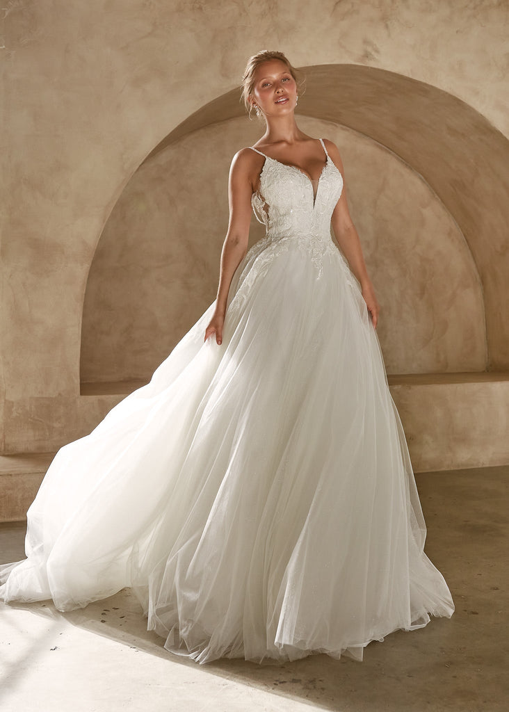 Aura Wedding Dress by Maya Bella