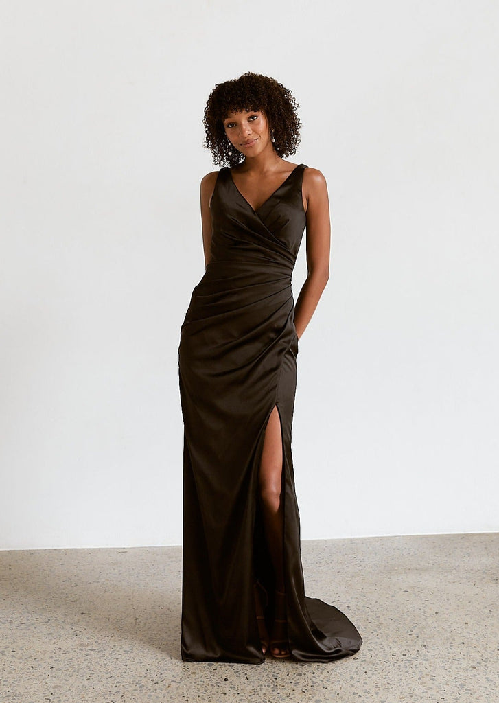 Birch Bridesmaid Dress - Emerald by Tania Olsen Designs