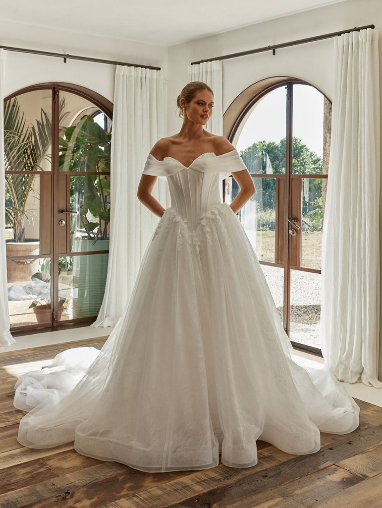 Bronte Wedding Dress by Maya Bella