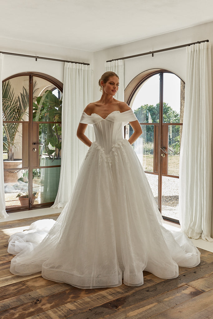 Bronte Wedding Dress by Maya Bella