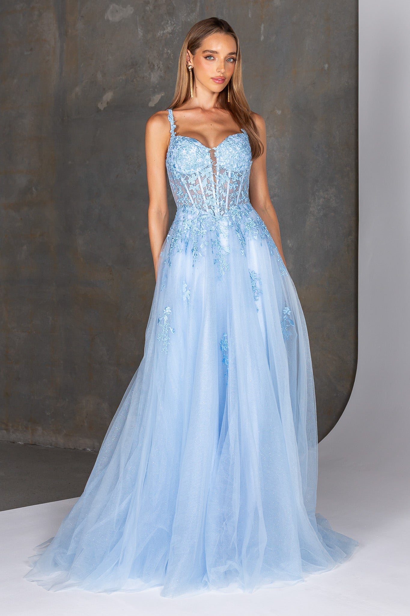 aline formal dresses australia A-Line Purple