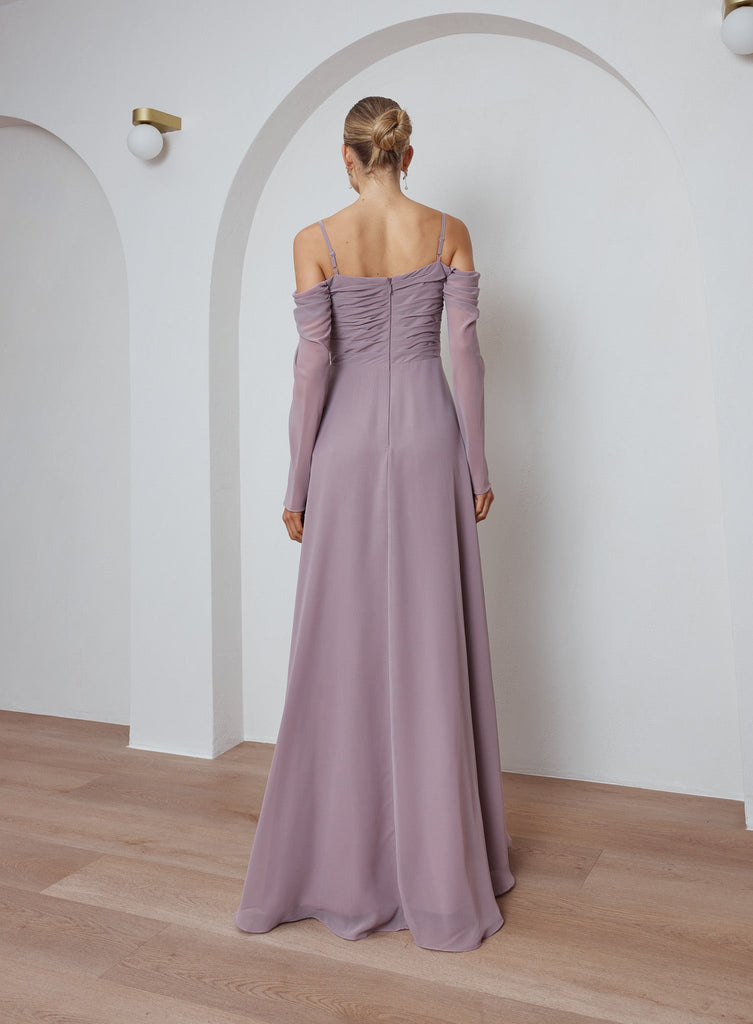 Ebony Bridesmaid Dress - Black by Tania Olsen Designs