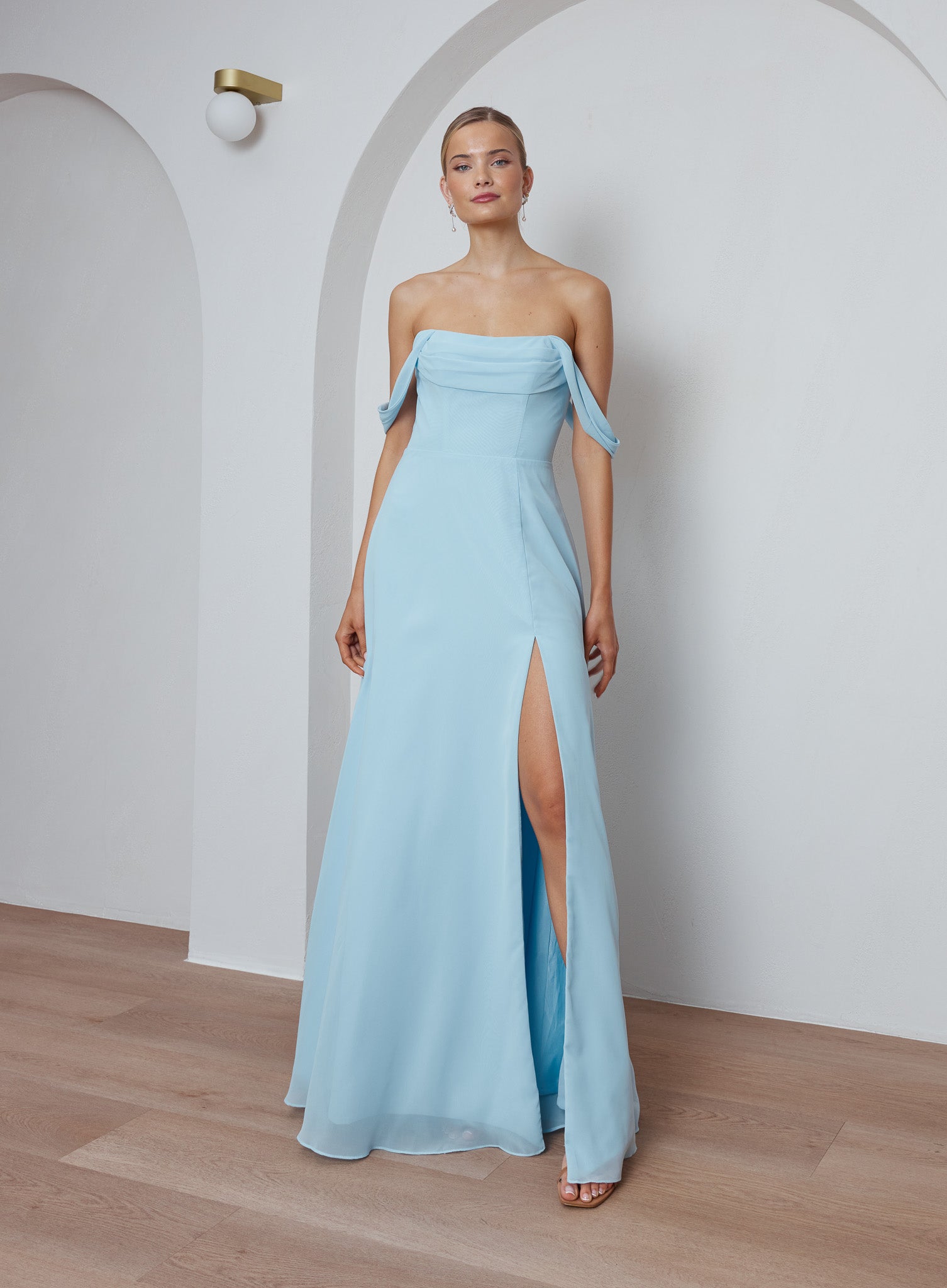 Evita Bridesmaid Dress - Pine Sentani Boutique Evita Bridesmaid Dress - Pine Sentani Boutique