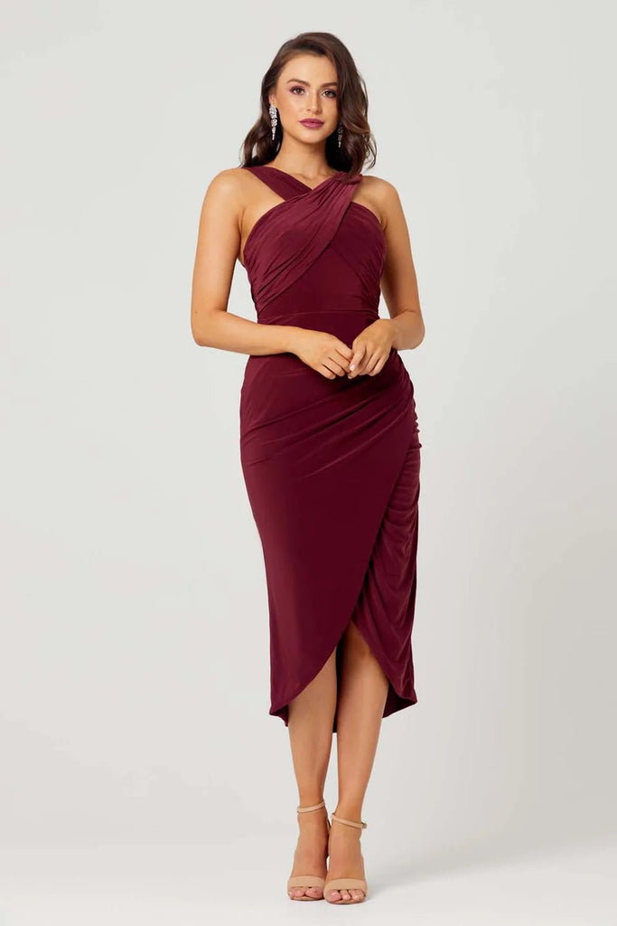 Kelly Bridesmaid Dress Wine - Sample Sale by Tania Olsen Designs