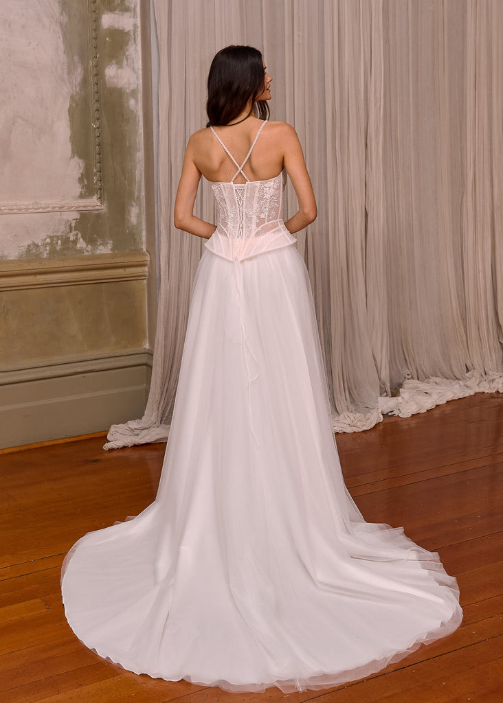 Liora Tulle Wedding Dress by Maya Bella