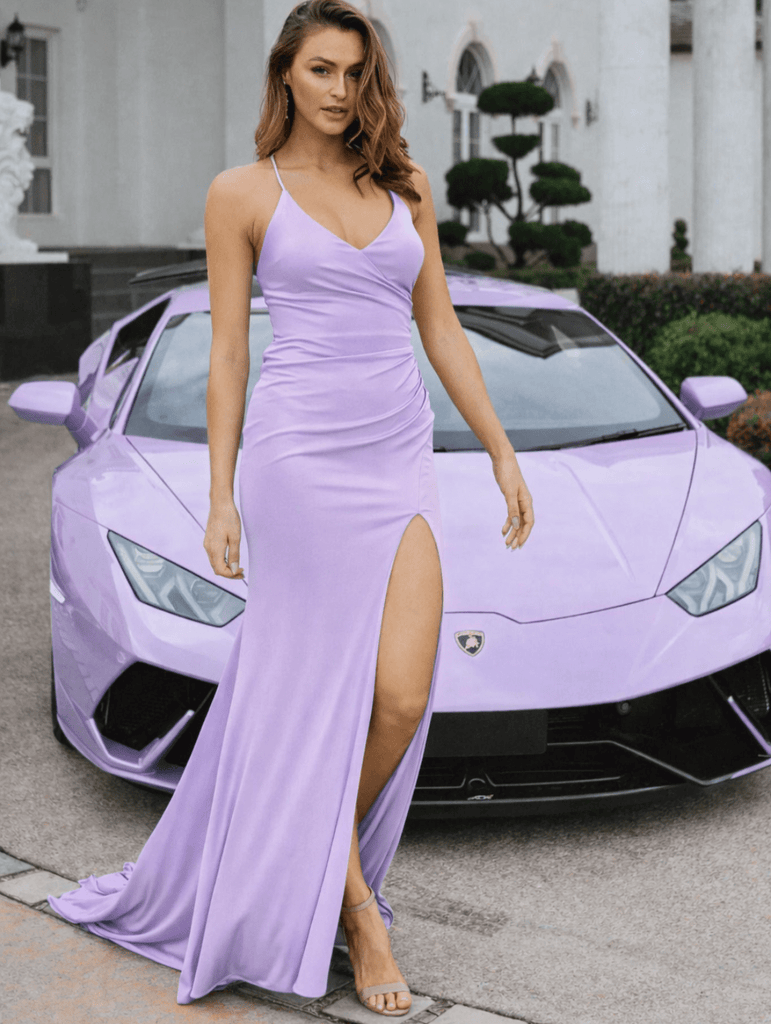 Milton Low Back Formal Dress – PO917