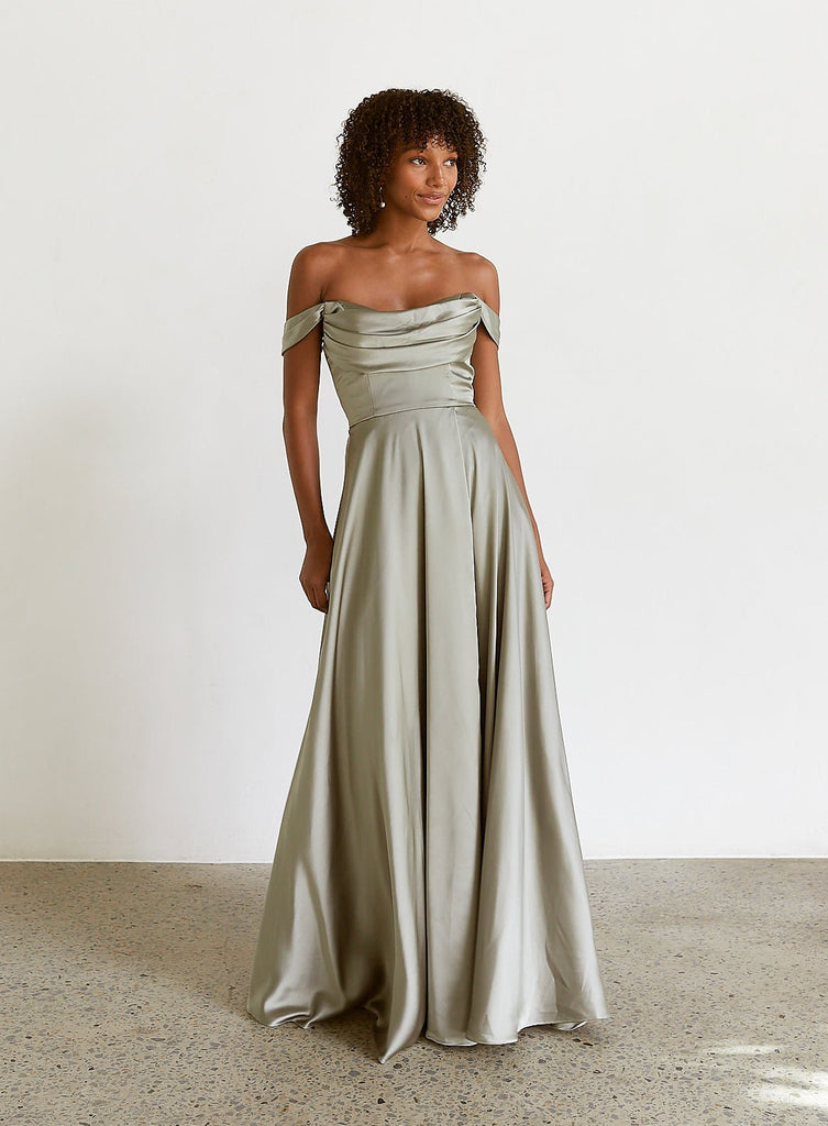 Morel Bridesmaid Dress - Black by Tania Olsen Designs