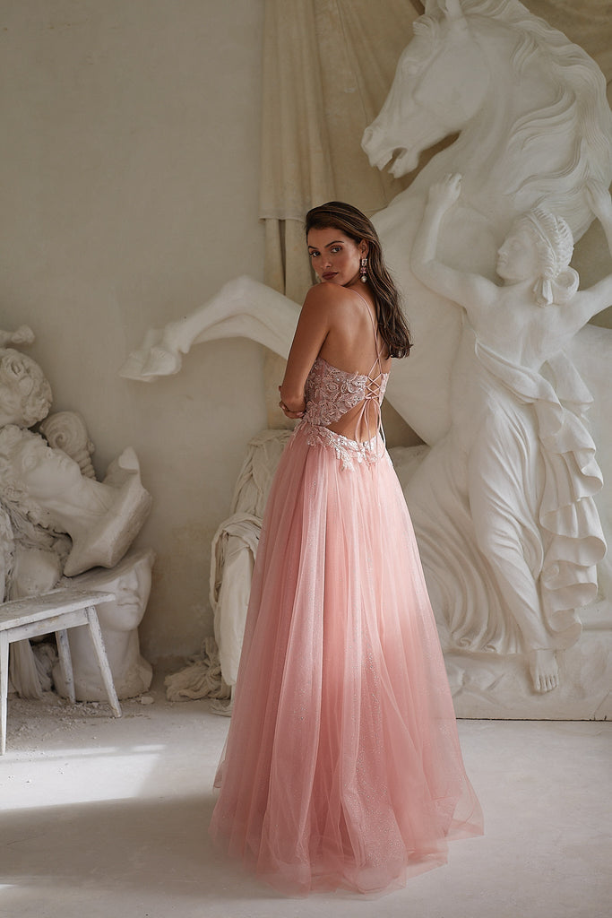 Morgan A - line Tulle Formal Dress by Tania Olsen Designs