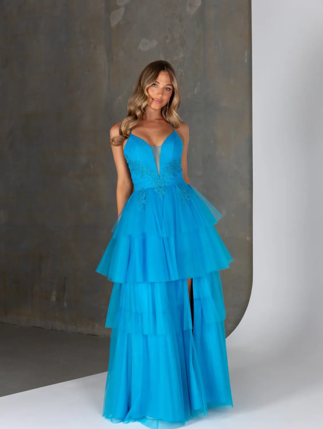Muriel Layered Tulle Formal Dress Sentani Boutique Muriel Layered Tulle Formal Dress Sentani Boutique