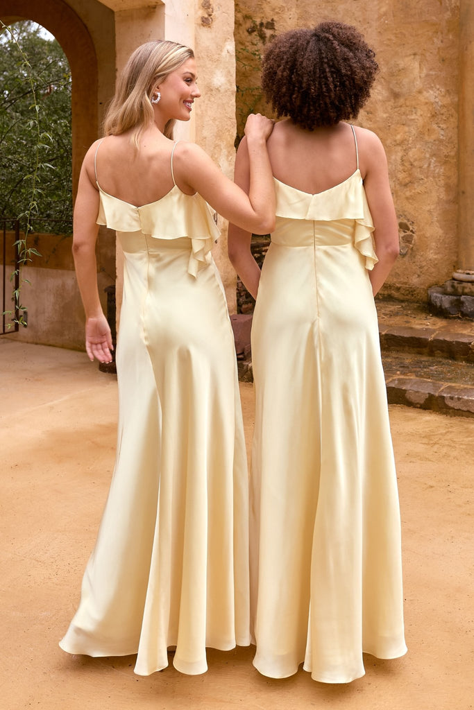 Velour Bridesmaid Dress - Mink by Tania Olsen Designs