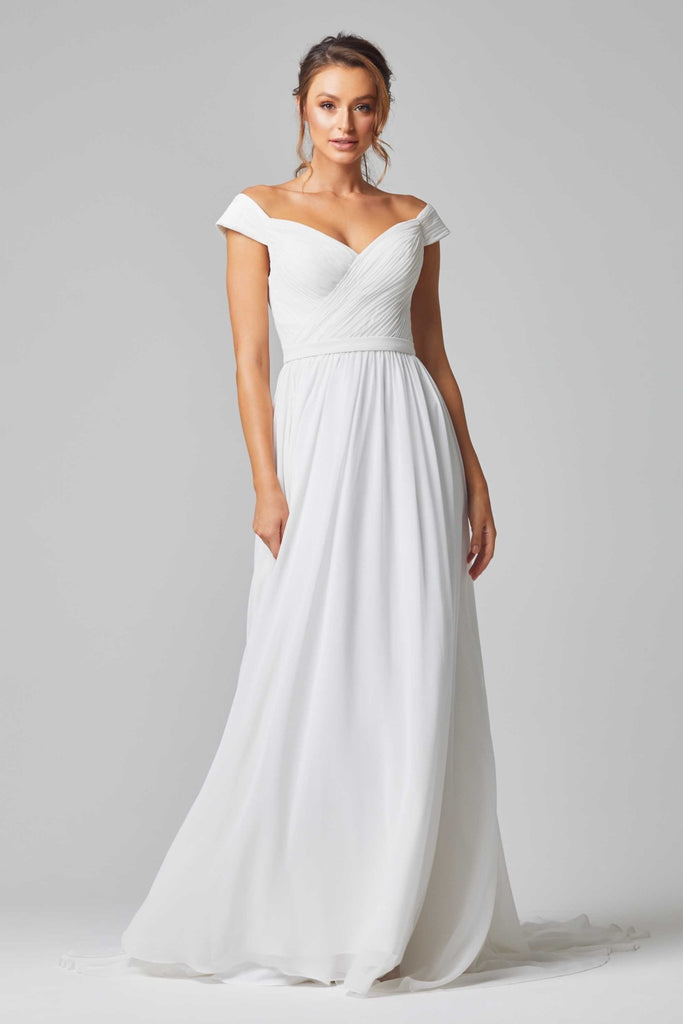 Anabelle Off Shoulder Wedding Dress – TC323