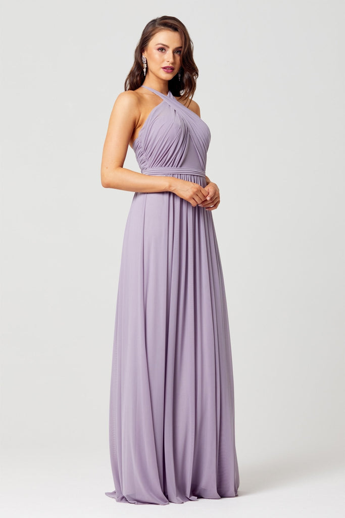 Andie Gathered Halter Bridesmaid Dress – TO831