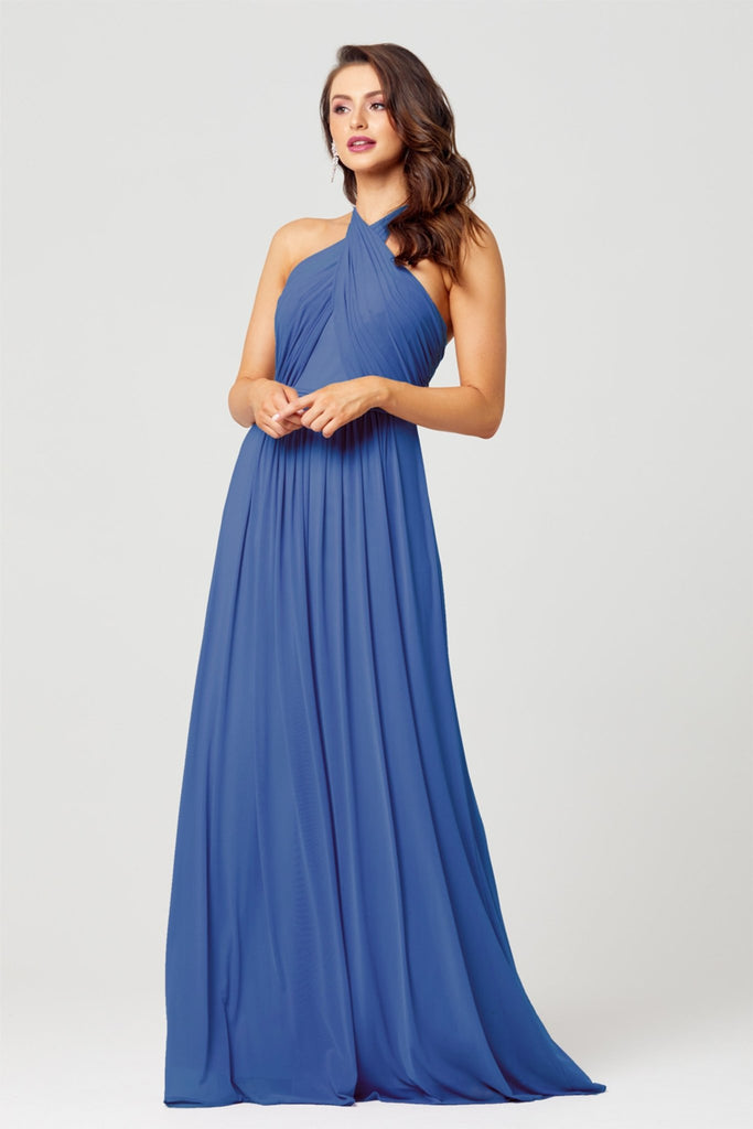 Andie Gathered Halter Bridesmaid Dress – TO831