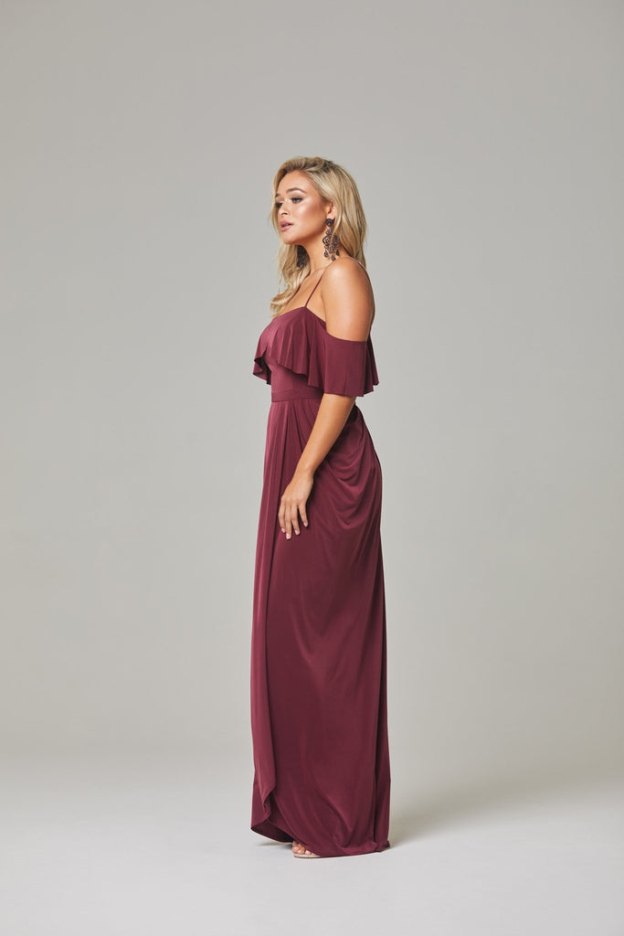 Arianna Off-Shoulder Jersey Bridesmaid Dress - TO803