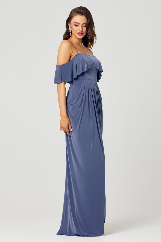 Arianna Off-Shoulder Jersey Bridesmaid Dress - TO803