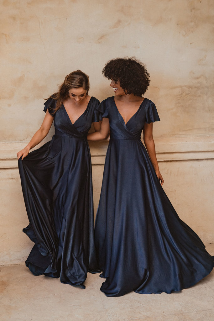 Auckland Flutter Sleeve Bridesmaids Dress - TO872