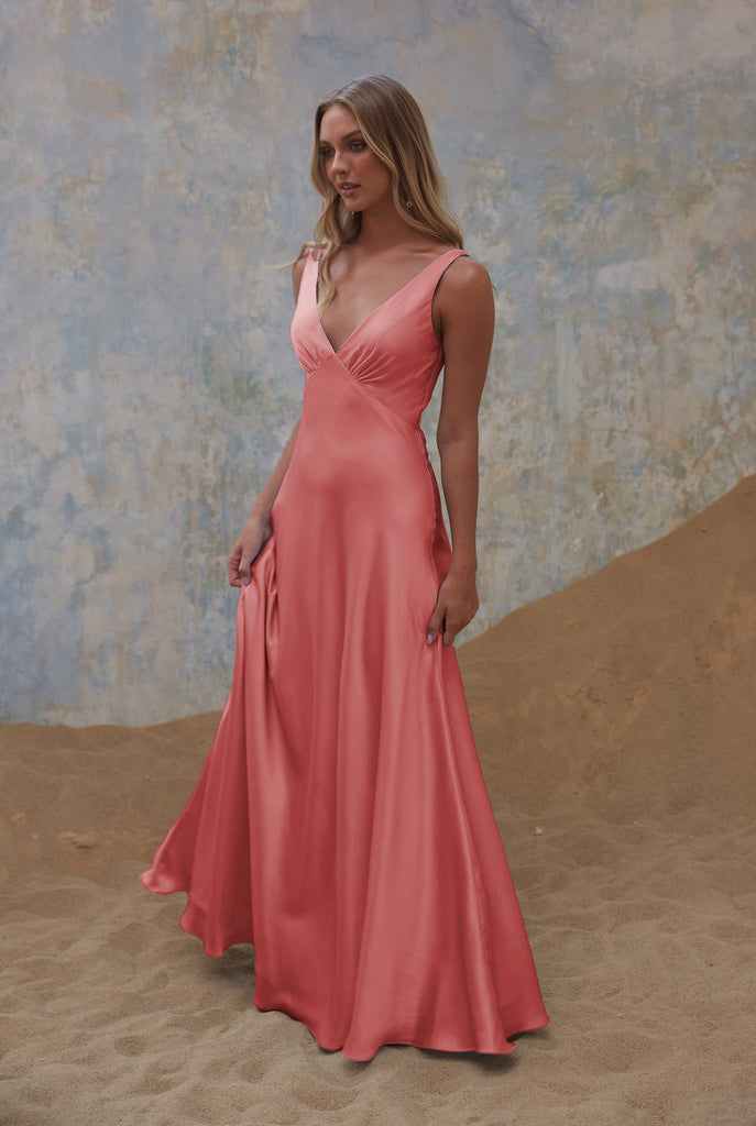 Avonlea Bridesmaid Dress - Mink by Tania Olsen Designs
