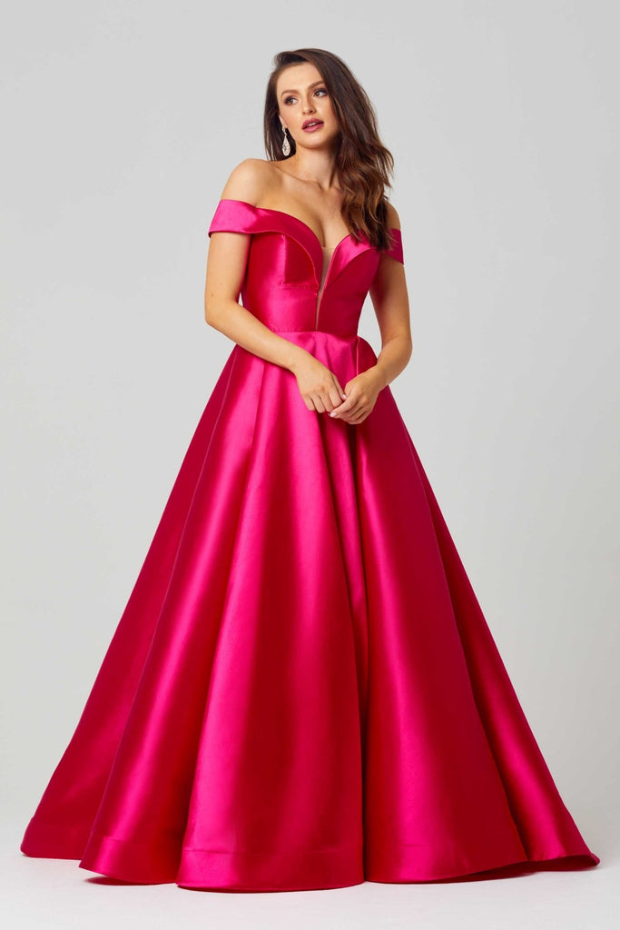 Beth A-Line Formal Dress – PO861 Red