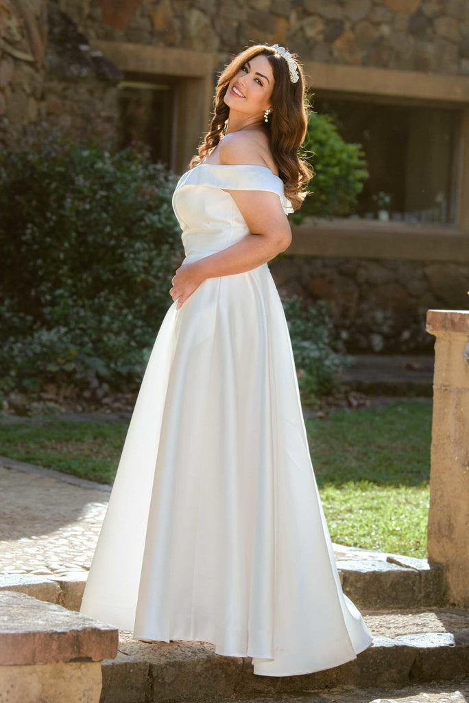 Beth A-Line Wedding Dress – PO861