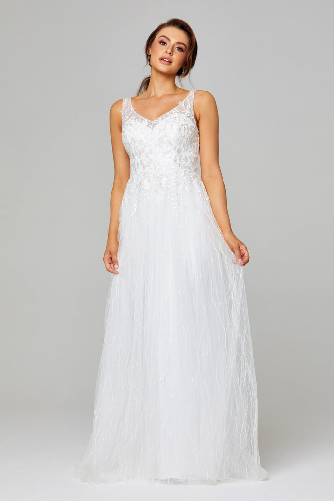 Blaire Lace and Tulle Wedding Dress – TC282