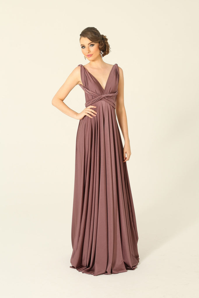 Bridesmaid Multiway Wrap Dress – PO31 Tea Rose