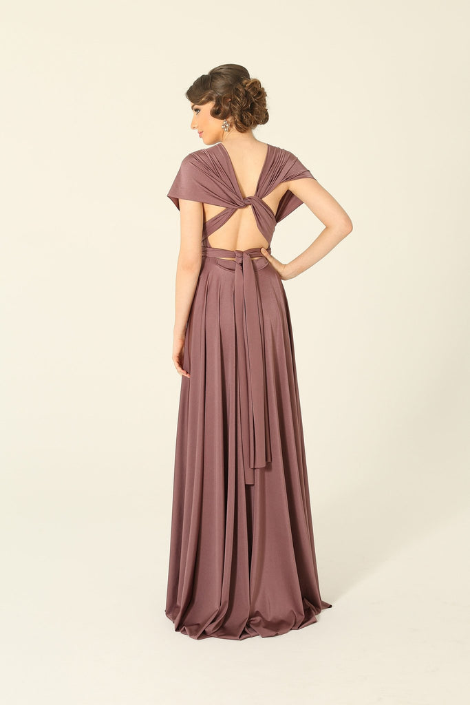 Bridesmaid Multiway Wrap Dress – PO31 Tea Rose