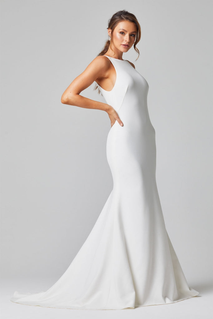 Celeste High Neck Wedding Dress – TC328