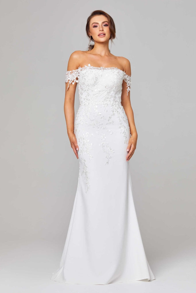 Daria Off Shoulder Wedding Dress – TC314