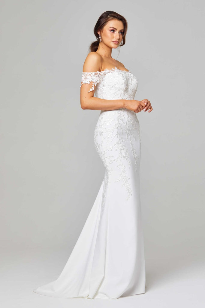 Daria Off Shoulder Wedding Dress – TC314