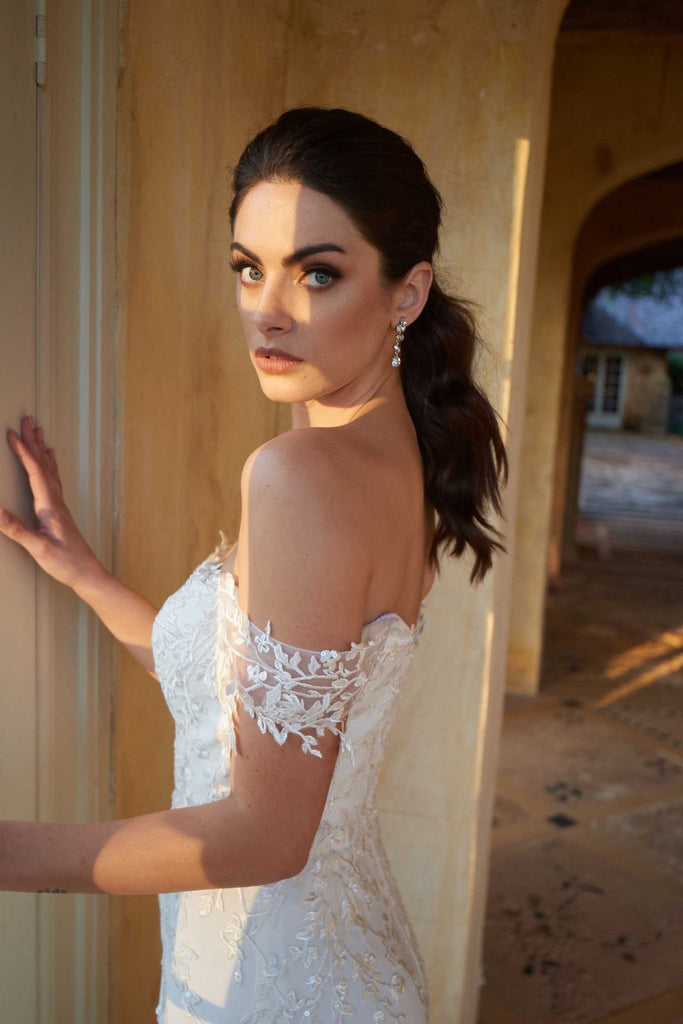 Daria Off Shoulder Wedding Dress – TC314