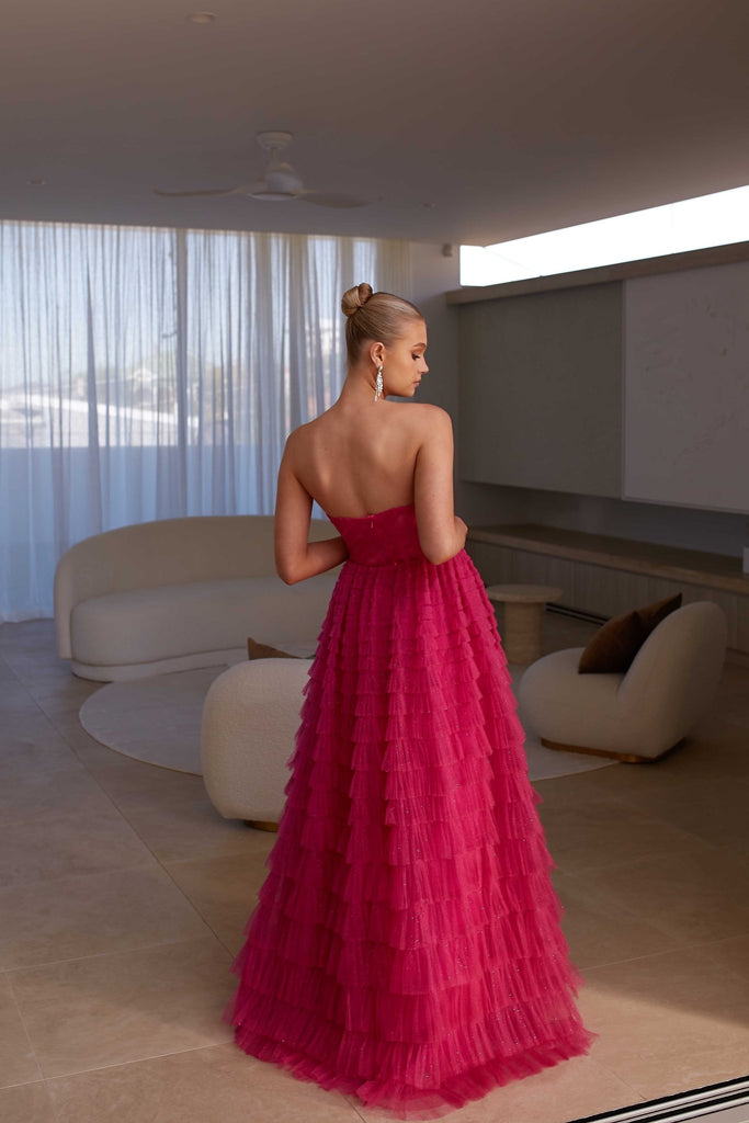 Derya Layered Tulle Formal Dress by Tania Olsen Designs