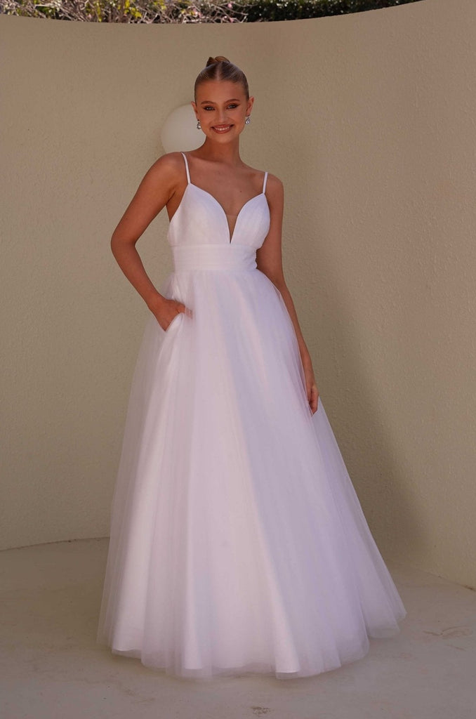 Duna Tulle A-line Debutante Dress by Tania Olsen Designs