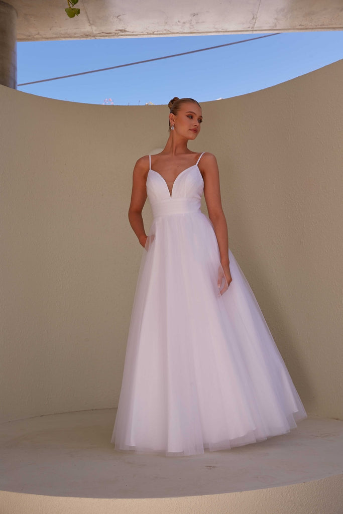 Duna Tulle A-line Debutante Dress by Tania Olsen Designs