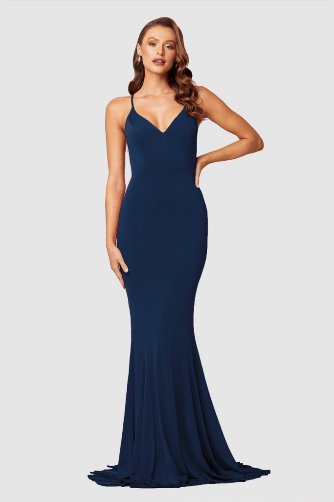 Erika Fitted Mermaid Evening Dress – PO885