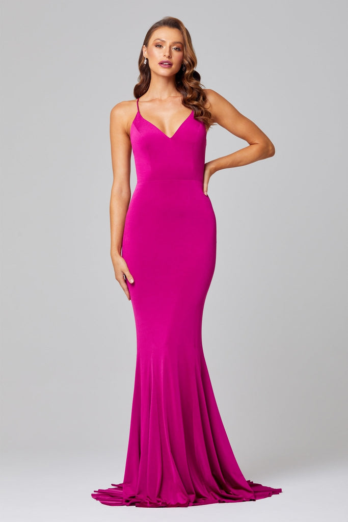 Erika Fitted Mermaid Evening Dress – PO885