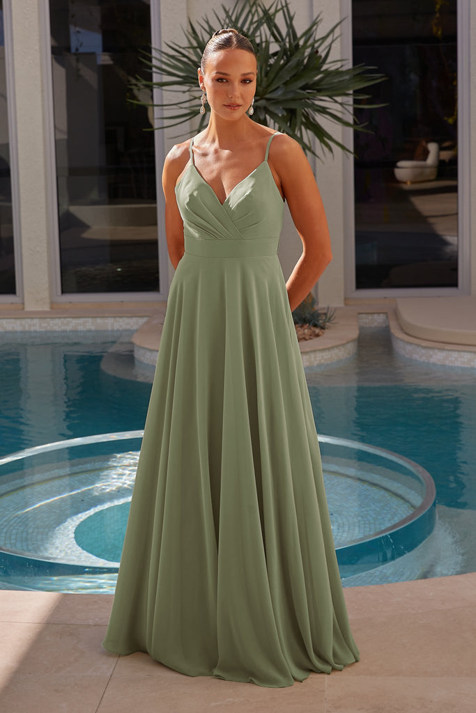 Evian Bridesmaid Dress - Agave by Tania Olsen Designs