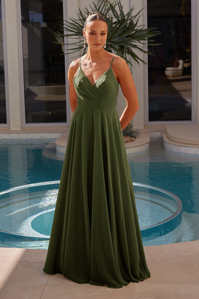 Evian Bridesmaid Dress - Eucalyptus by Tania Olsen Designs