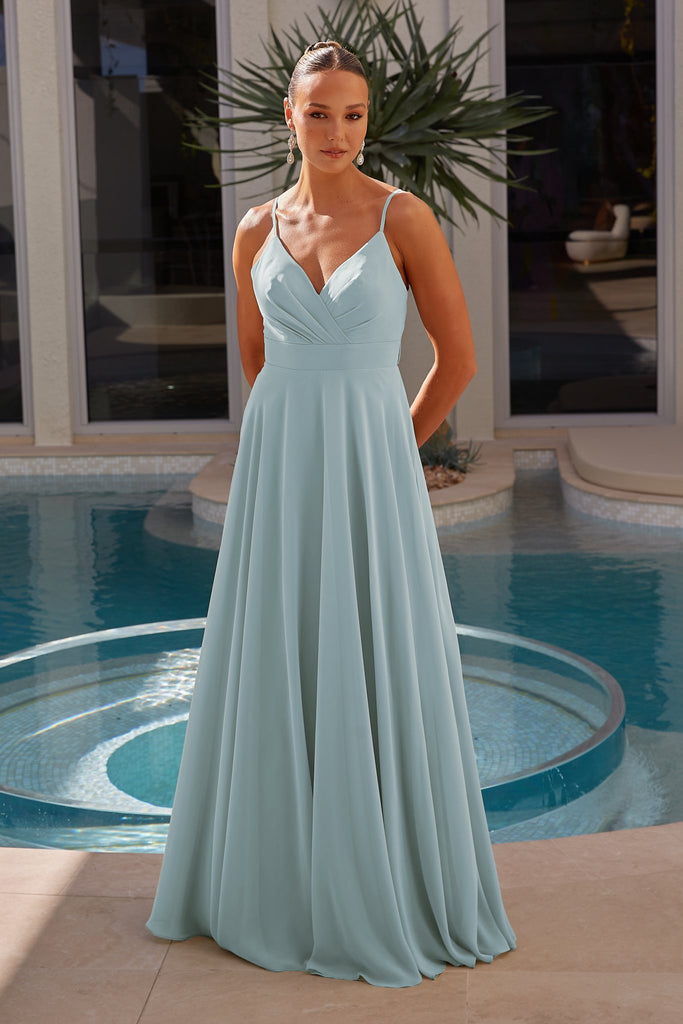 Evian Bridesmaid Dress - Sky Blue by Tania Olsen Designs
