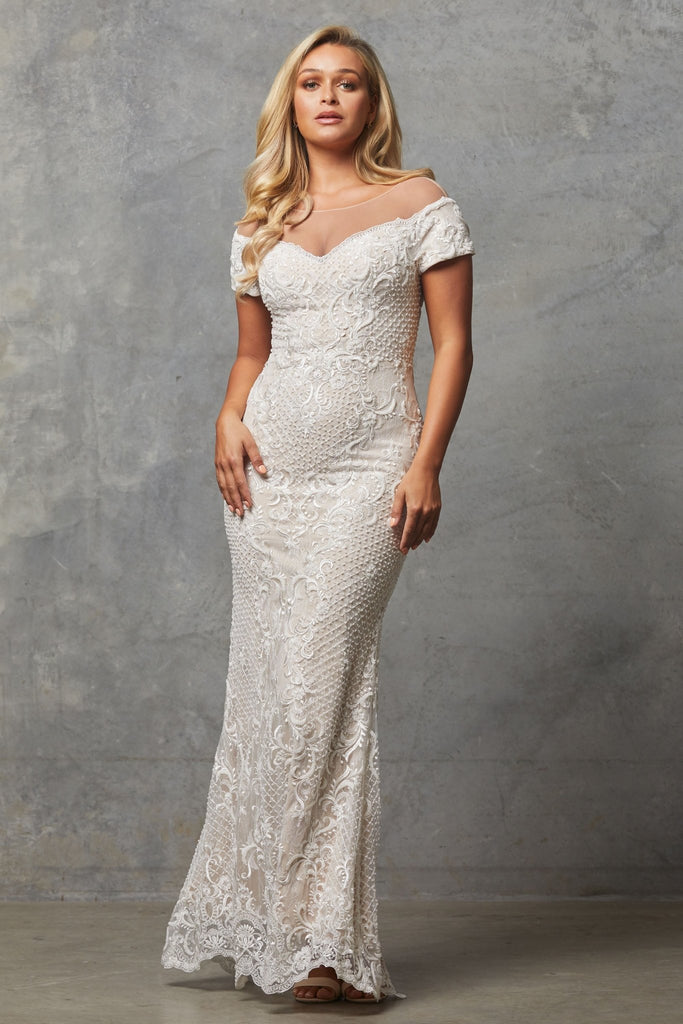 Evie Lace Wedding and Evening Dress – TC228