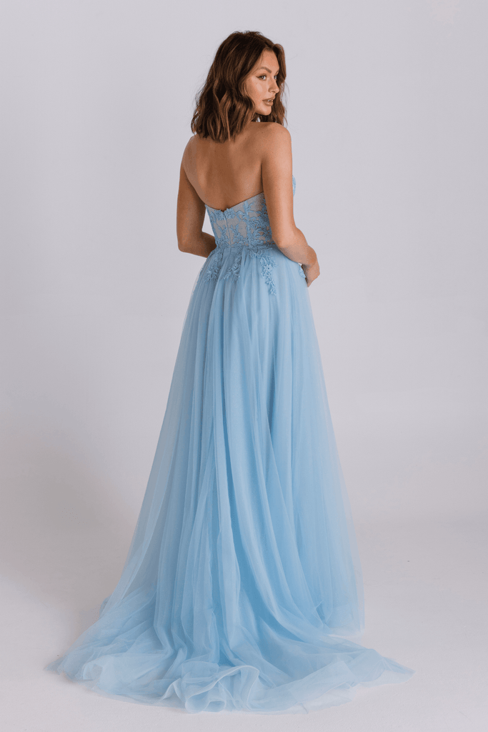 Hadley Lace Corset Formal Dress – PO926