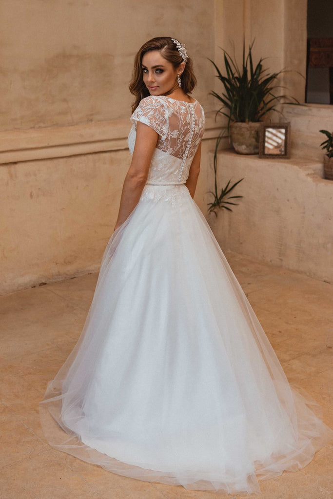Haines Strapless Sweetheart Wedding Dress – TC368