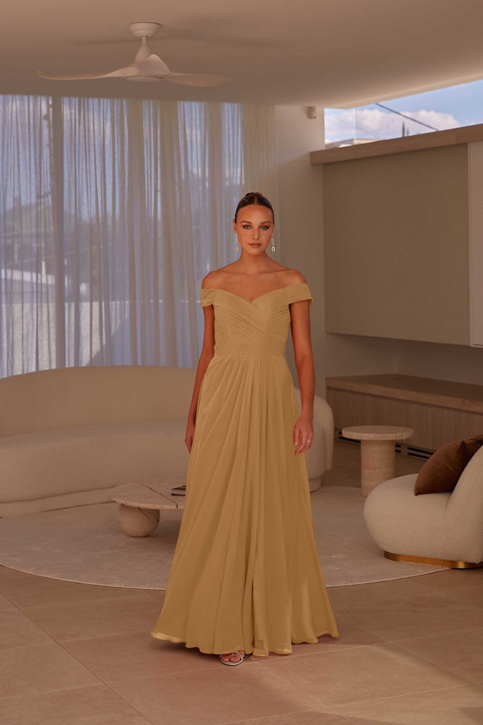 Harbor Bridesmaid Dress - Champagne by Tania Olsen Designs