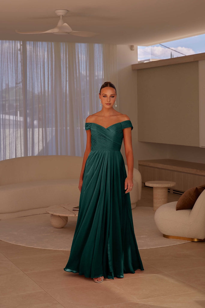 Harbor Bridesmaid Dress - Peacock by Tania Olsen Designs