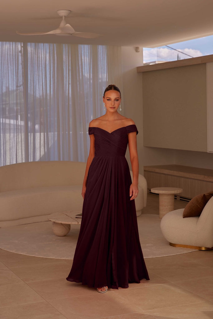 Harbor Bridesmaid Dress - Plum by Tania Olsen Designs