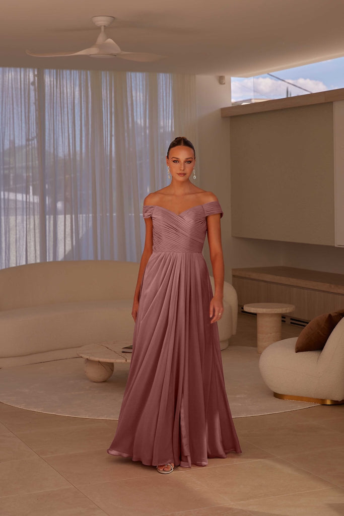 Harbor Bridesmaid Dress - Vintage Mauve by Tania Olsen Designs